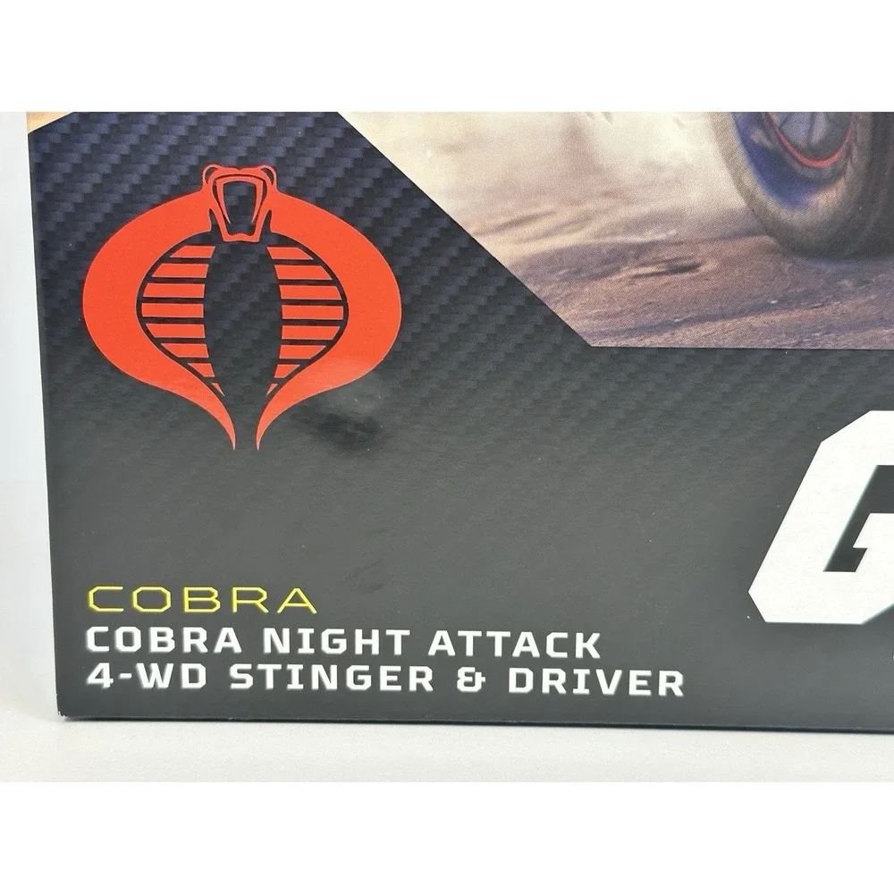 GI Joe Classified Series Cobra Night Attack 4WD Stinger Vehicle Hasbro New